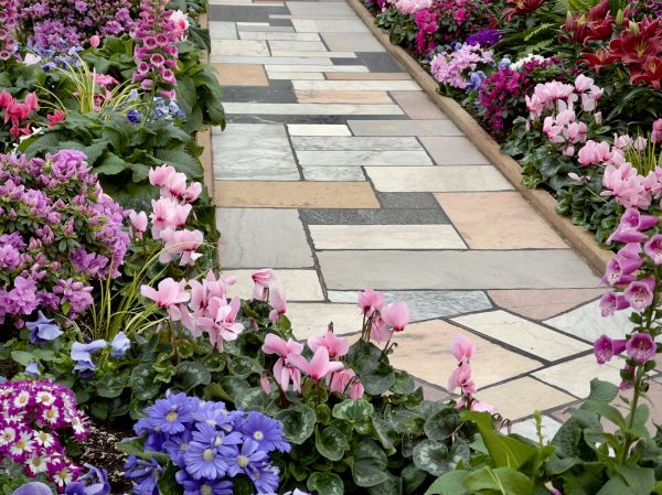 Garden Path Installation in Springfield