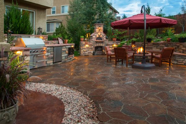 Stone Patio Construction in Springfield