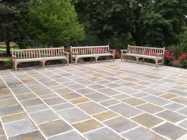 Slate Patio Installation in Springfield