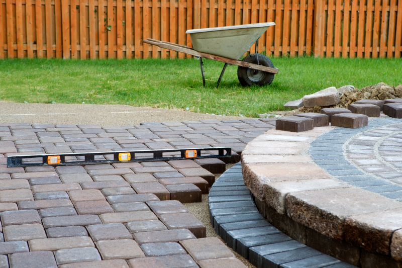 Paver installation process